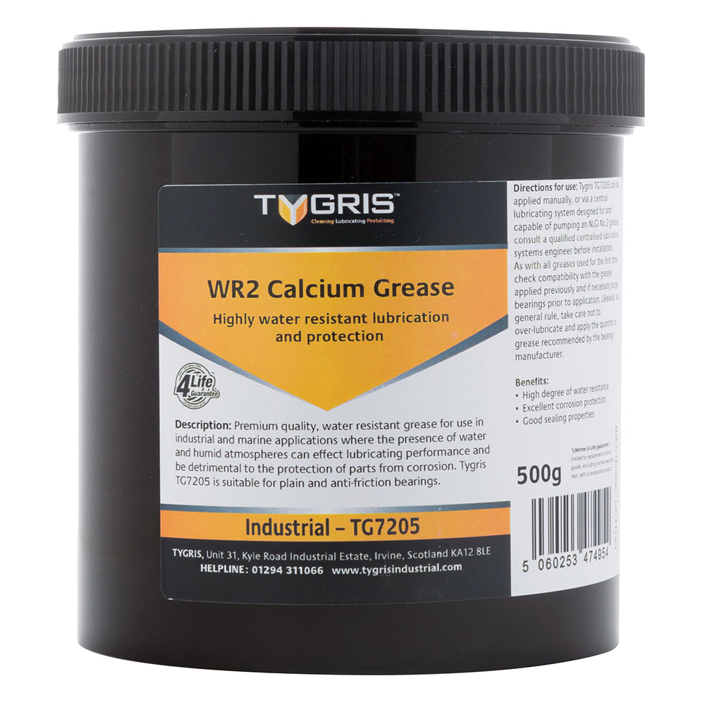 TYGRIS WR2 Calcium Grease 500g - TG7205 - Box of 12